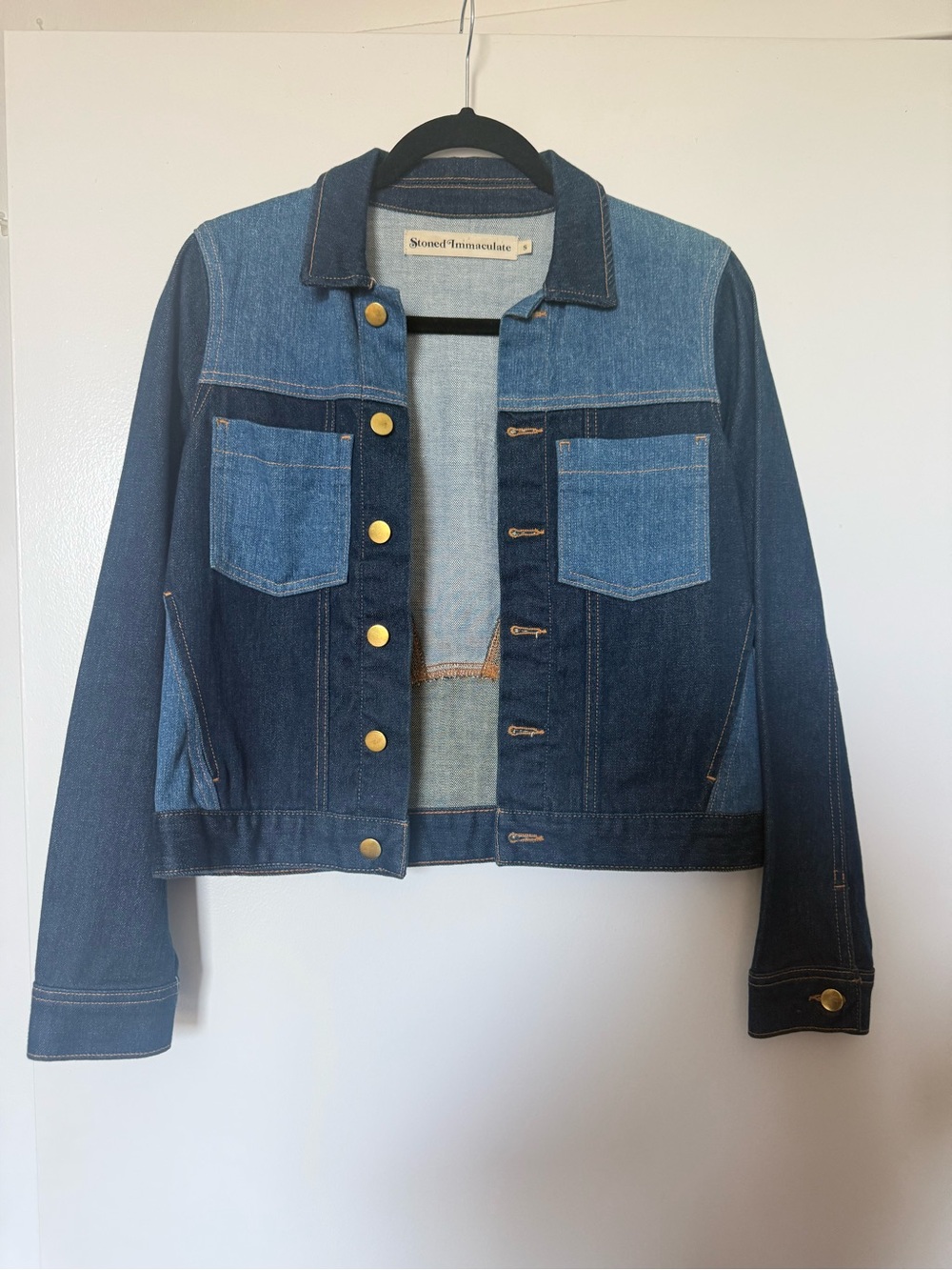 RARE Stoned Immaculate Women’s Waiting for the Sun Denim Jacket